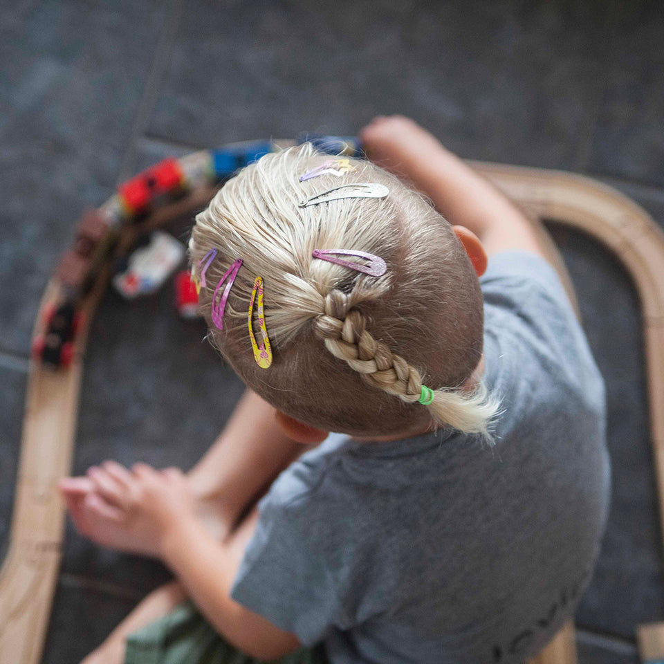 boy with braids and train - dresses for boy's -little prince charming